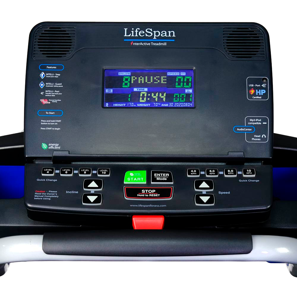 Складная электрическая беговая дорожка LifeSpan TR1200i с регулировкой наклона - Изображение 124341